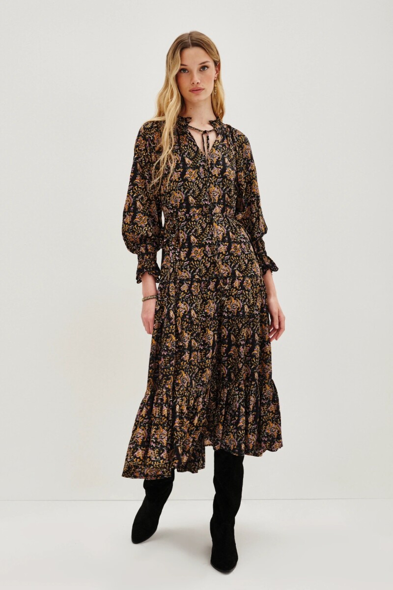 Vestido Gitan Zoey Negro