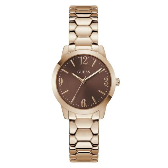 Reloj GUESS WINNI Acero Oro Rosa Esfera 34mm 0