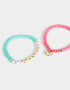 Pulseras Infantiles Set De Pulseras "cinnamoroll" - Combinacion Multicolor
