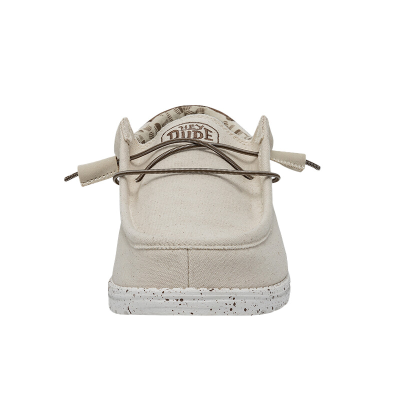 Calzado Hey Dude Wally Stretch Canvas Beige