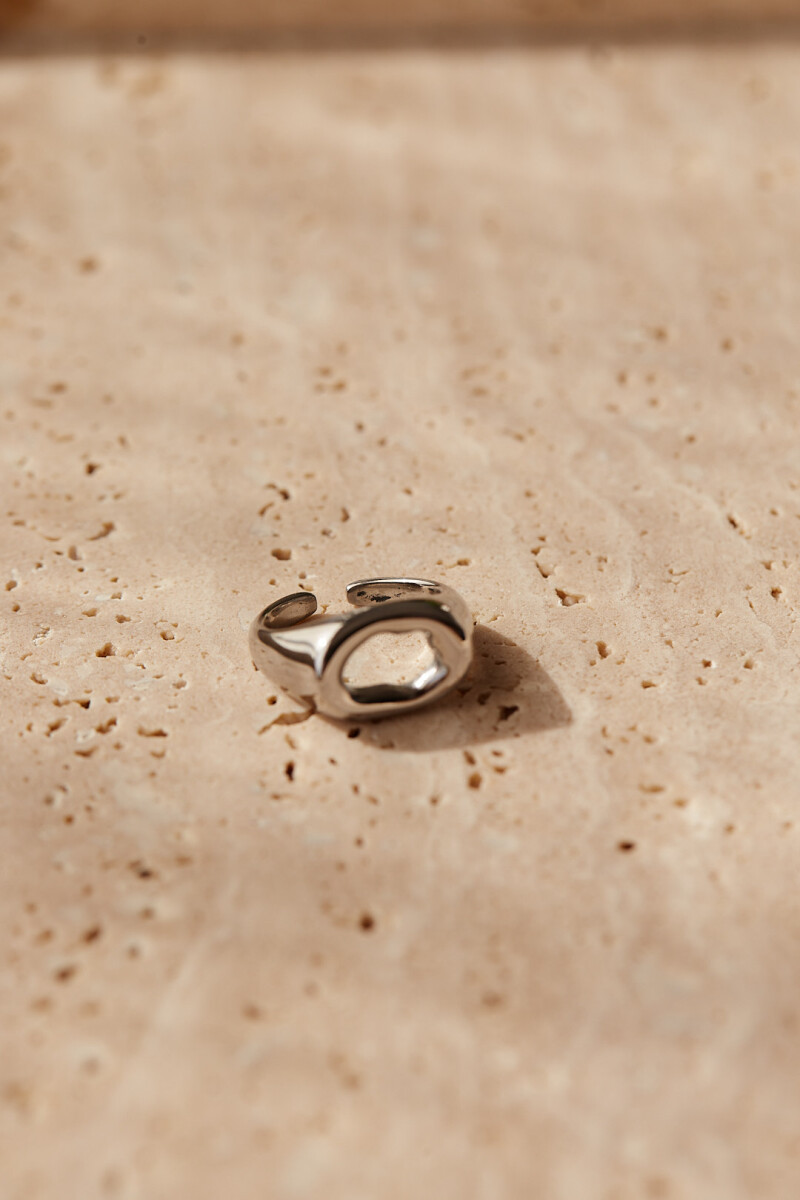 ANILLO VOLCANO - SILVER 