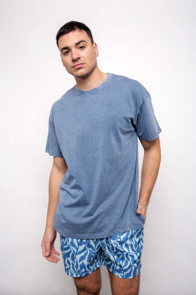 Remera Enzo Azul