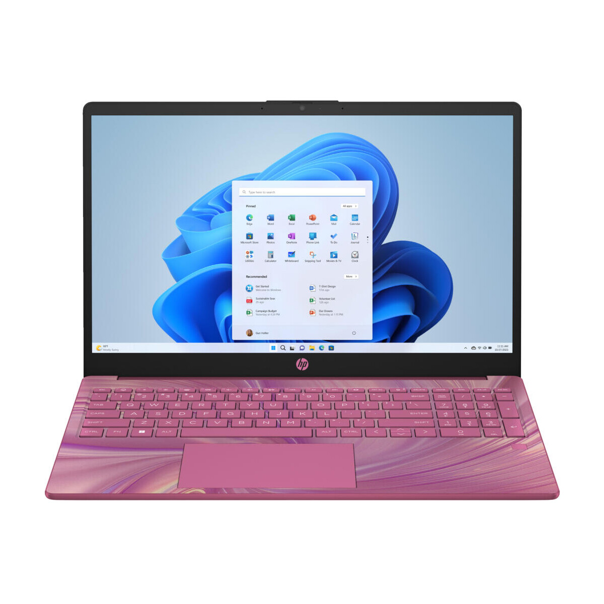 Notebook HP 15-FD0239 N200 512GB 8GB W11Pro Sunkissed Plum 
