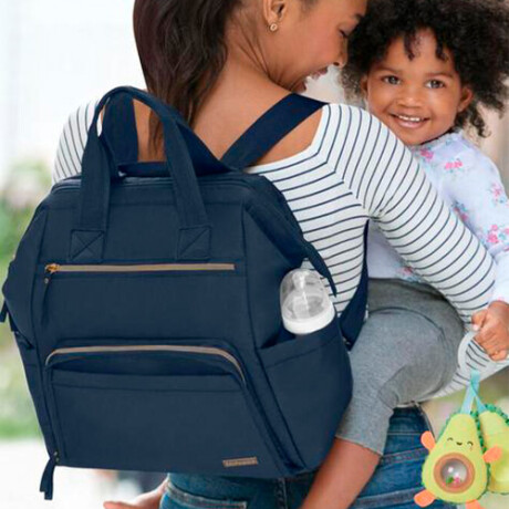 Mochila Maternal Skip Hop Bolso Main Frame AZUL