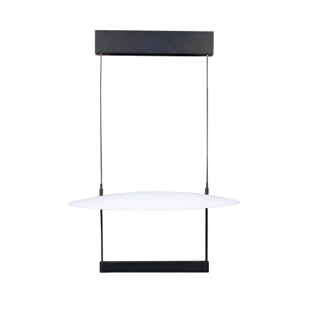 LAMPARA DE TECHO METAL BLANCO LUNA D420