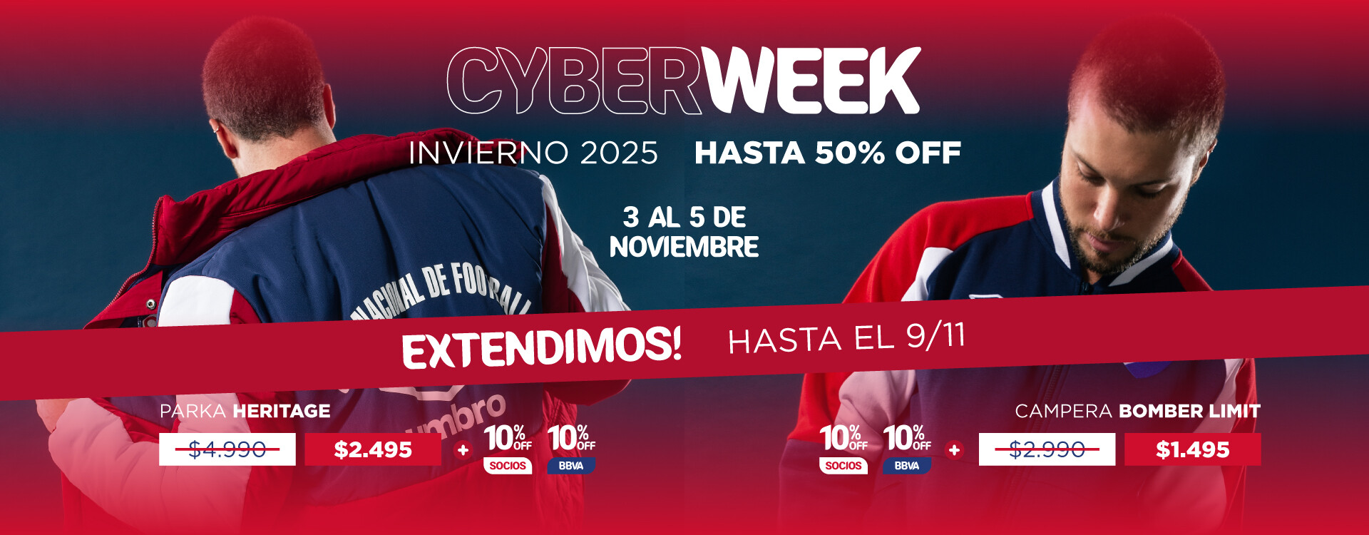 CYBERWEEK Extendemos Invierno