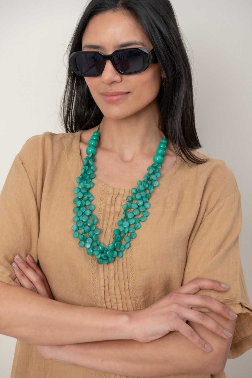 COLLAR AURA VERDE
