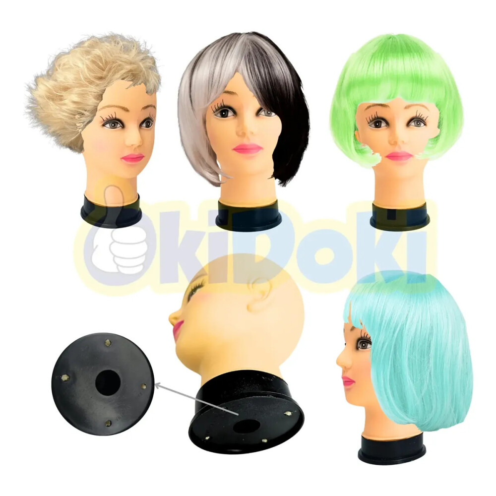 Cabeza De Maniquí, Exibicón Pelucas / gorras / lentes Cabeza De Maniquí, Exibicón Pelucas / gorras / lentes