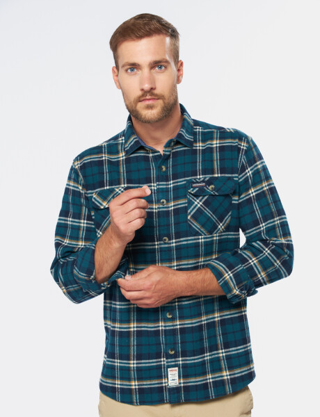 SOBRECAMISA LEÑADORA Verde ingles