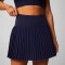 Falda Con Malla Hot Shot Pleated Skirt Classic Mini Mujer Deep Navy