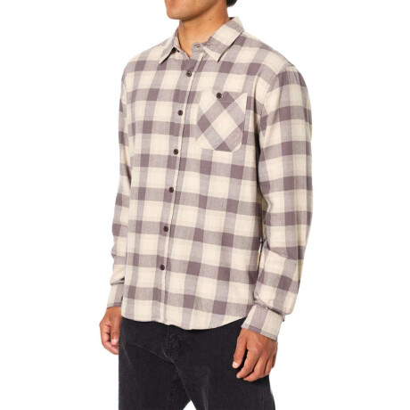 Camisa Katin Derek Flannel Beige