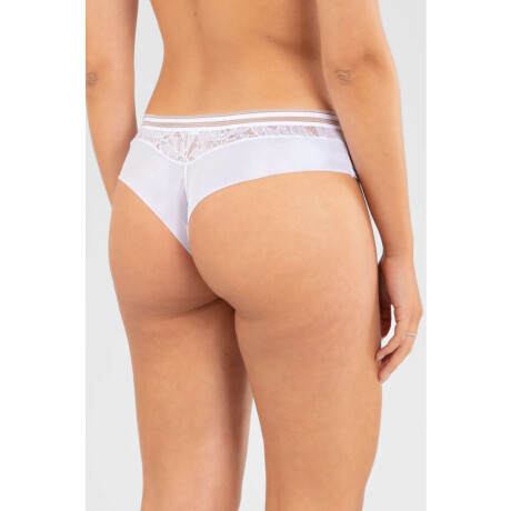 Bikini alta helecho Blanco