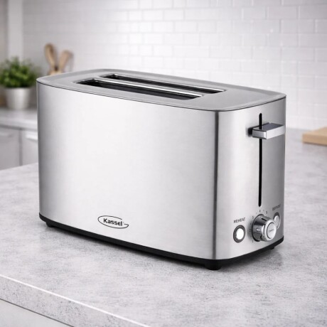 Tostadora Kassel 2 panes KS-TSINOX1 inox. Tostadora Kassel 2 panes KS-TSINOX1 inox.