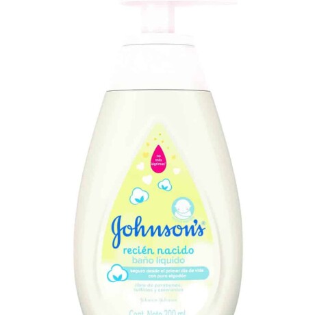 Jabón Líquido Johnson's Baby Recién Nacido 200ml Jabón Líquido Johnson's Baby Recién Nacido 200ml