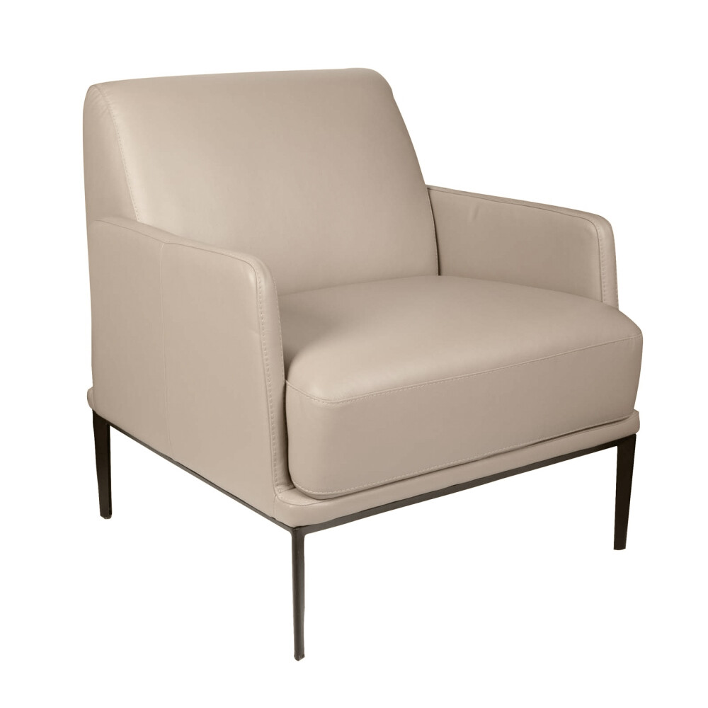 BUTACA 1 CUERPO CUERO-100-NATURAL MARRON SKY CAPUCCIN