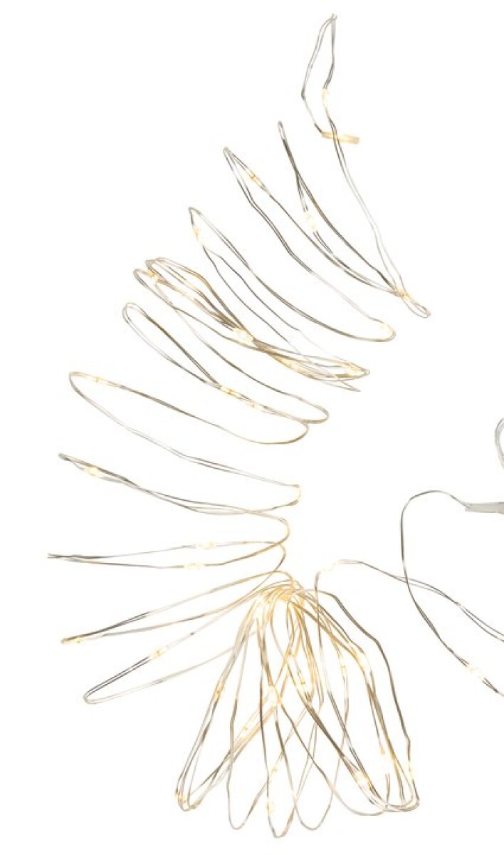 Guirnalda luces navideñas GJALP L390cm 40 LED 