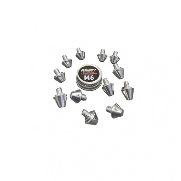 TAPONES ALUMINIO PACK X12 M6 Silver