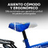 Bicicleta Infantil XMZ Rodado16 Canasto Parrilla Guardabarro Azul 1