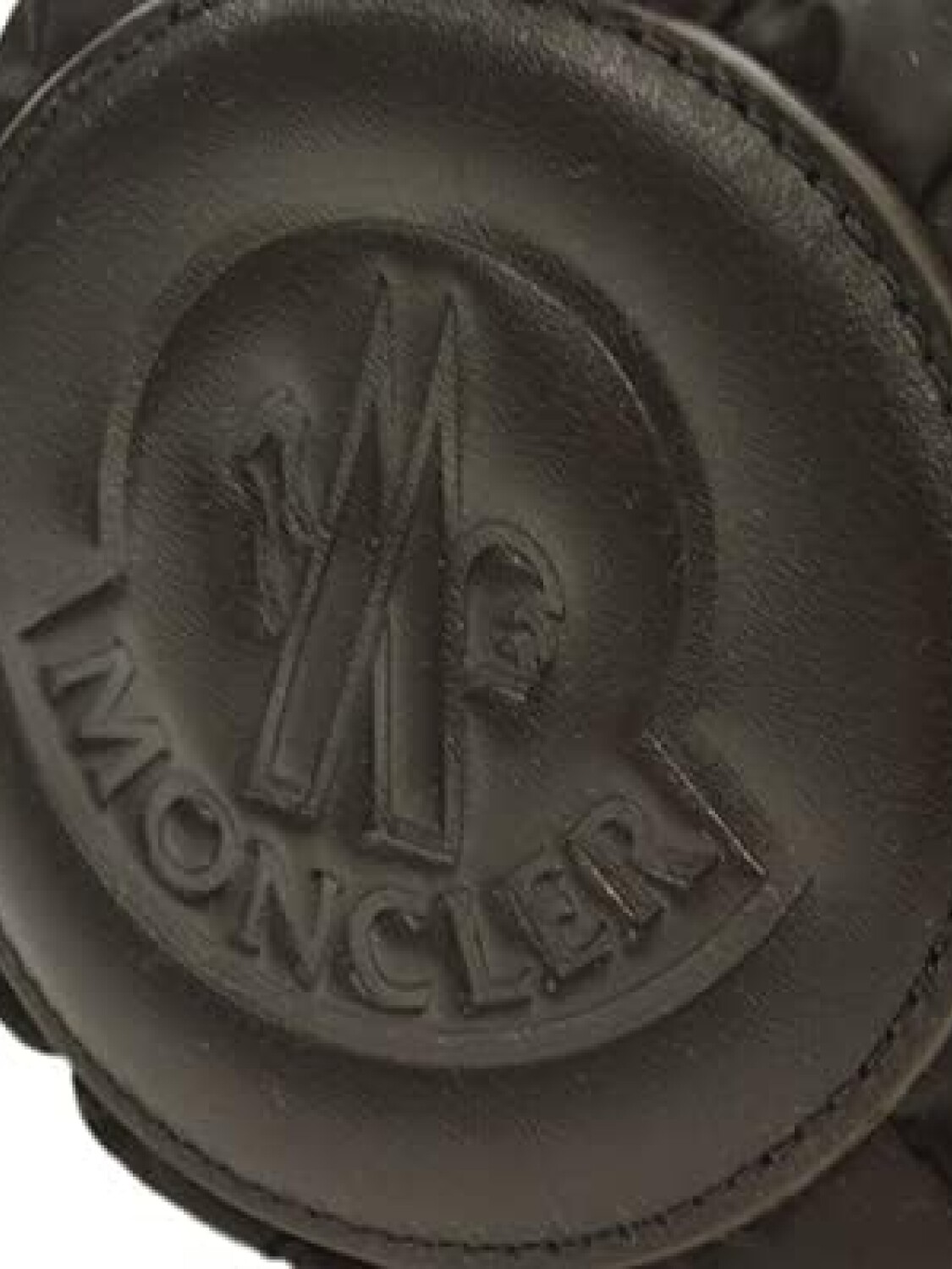 Moncler -Cartera cilindrica de Nylon, Keoni Negro