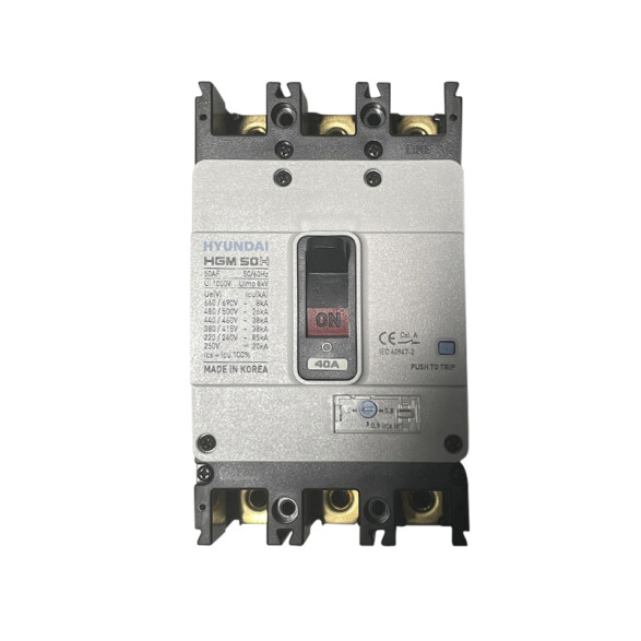 Llave industrial caja moldeada reg. 3P 32-40A 25kA HY4104
