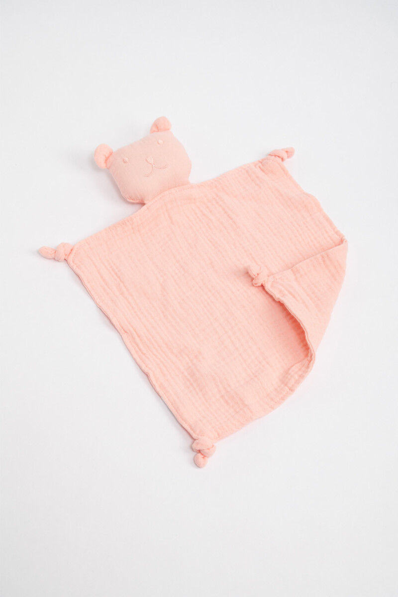Muñeco de apego oso - Rosa 