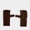 Guantes Varios Guantes Tejidos Mitones - Marron Chocolate