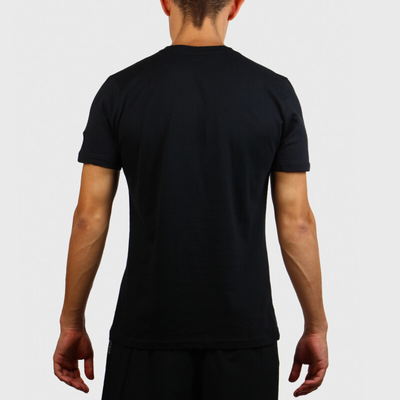 Diadora Hombre T-Shirt Deportivo Escote en V Neck Negro