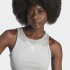 Musculosa Adidas Essentials Ribbed Gris