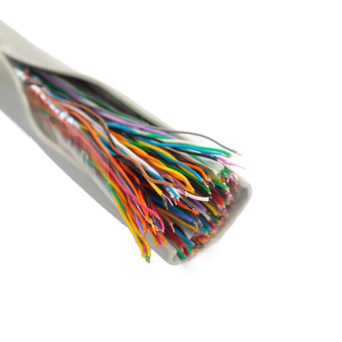 Cable telefónico de 25 pares gris CB1025N