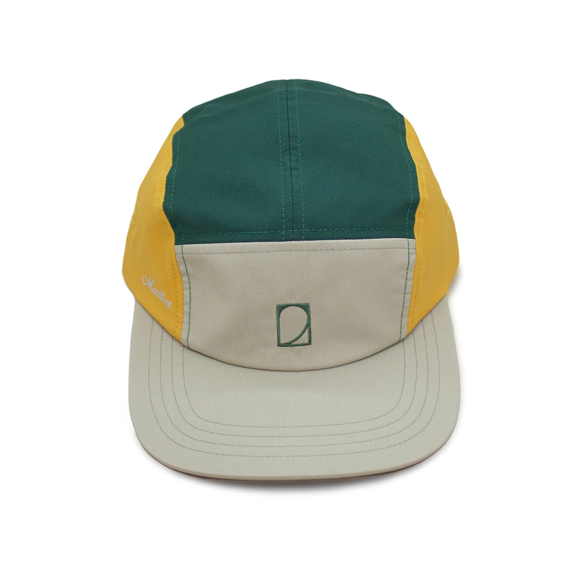 Gorro Martha Limay 5 Panel Hat I - Verde - Amarillo 