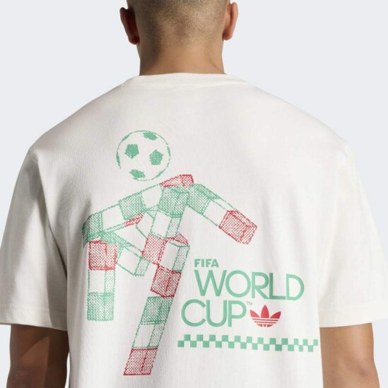 Remera Adidas Copa Mundial de la FIFA 26™ Ciao Mascot Blanco