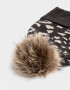Gorro Gorro Tejido Marrón - Estampado Animal Print