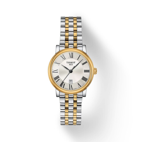 Reloj Tissot T1222102203300 Carson Premium Lady en acero para dama Reloj Tissot T1222102203300 Carson Premium Lady En Acero Para Dama