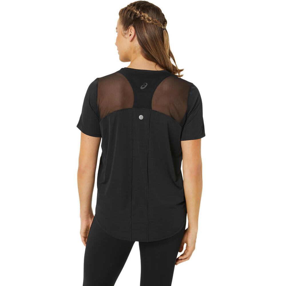 Road Ss Top - Mujer Performance Black