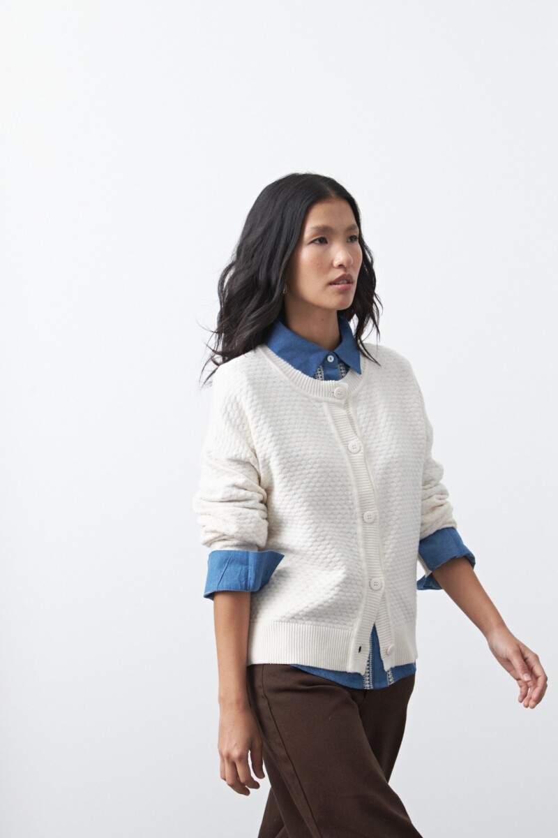 CARDIGAN TEODORA Crudo
