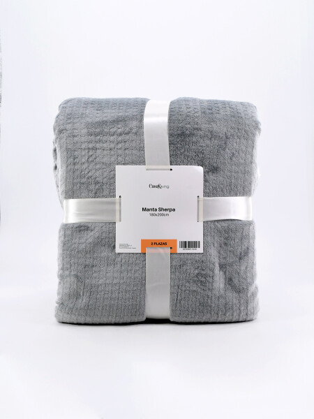 MANTA SHERPA 1 PLAZA GRIS