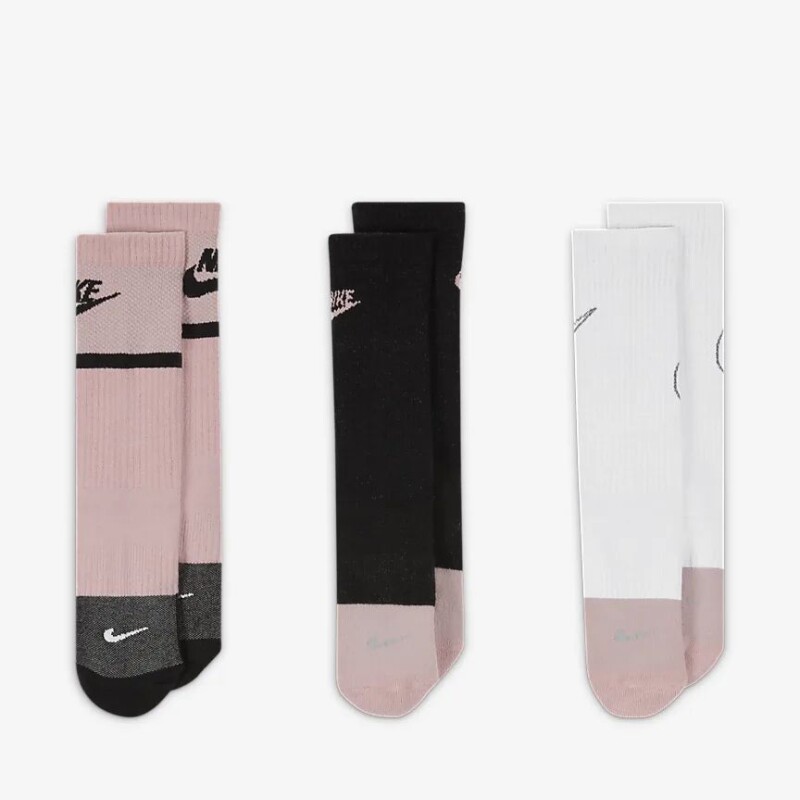 MEDIAS NIKE EVERDAY CUSH CREW 3PR MEDIAS NIKE EVERDAY CUSH CREW 3PR