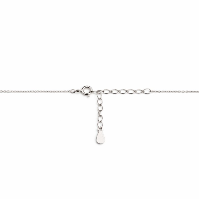 Tobillera force - Dije circulos - Plata 925 - sin piedra - TO3002 sinpiedra