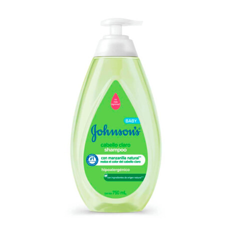 Shampoo Johnson’s Baby Cabello Claro con Manzanilla 750ml Shampoo Johnson’s Baby Cabello Claro con Manzanilla 750ml