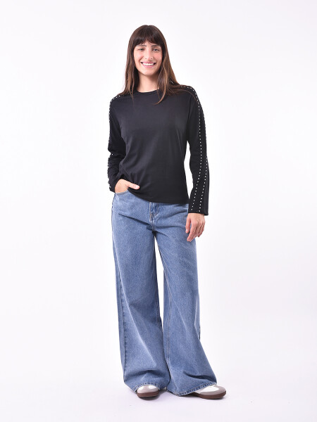 REMERA MONACO NEGRO