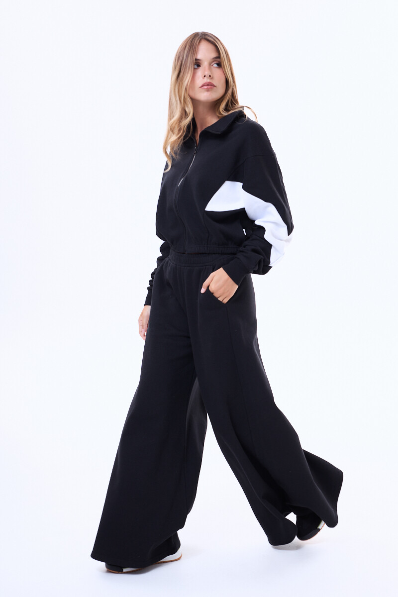 Campera de felpa Najera Negro