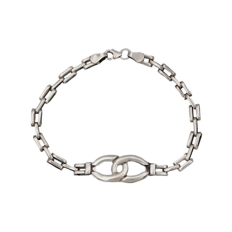Pulsera Ovalos-Plata 925-Sin piedra-PU3497 sinpiedra