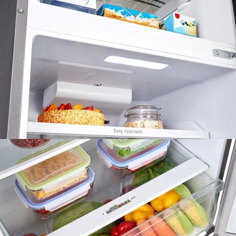 HELADERA HISENSE 2 PUERTAS 375 LITROS FREEZER SUPERIOR NO FROST V01