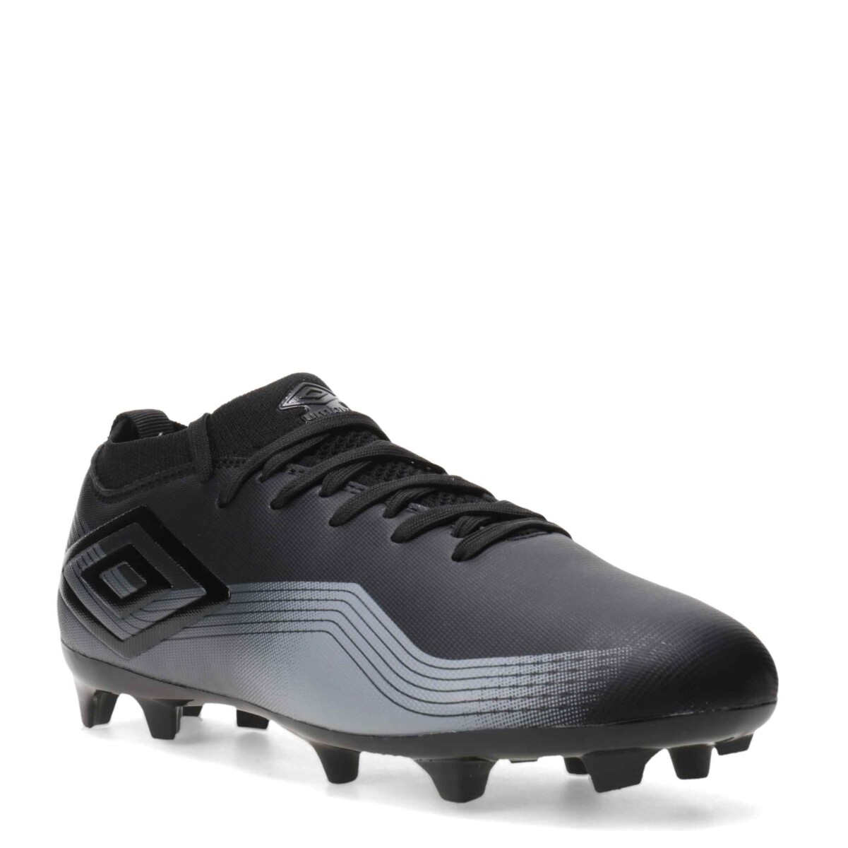 Championes de Fútbol 11 Infantiles Umbro Vibe HG - Negro - Gris 