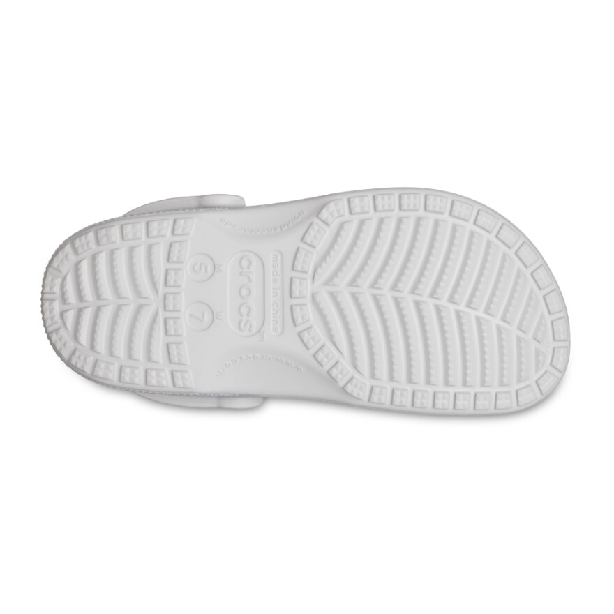 Classic Glitter Clog - Unisex Silver Glitter