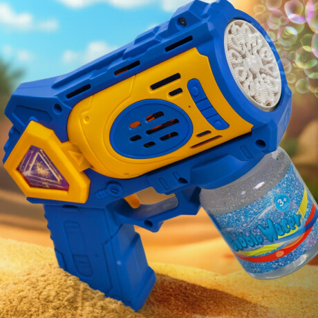 Pistola de burbujas para niños Azul