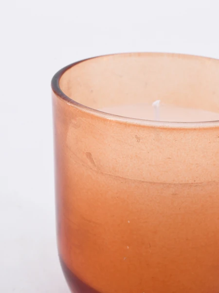 VELA EN FRASCO KRAFT TERRACOTA