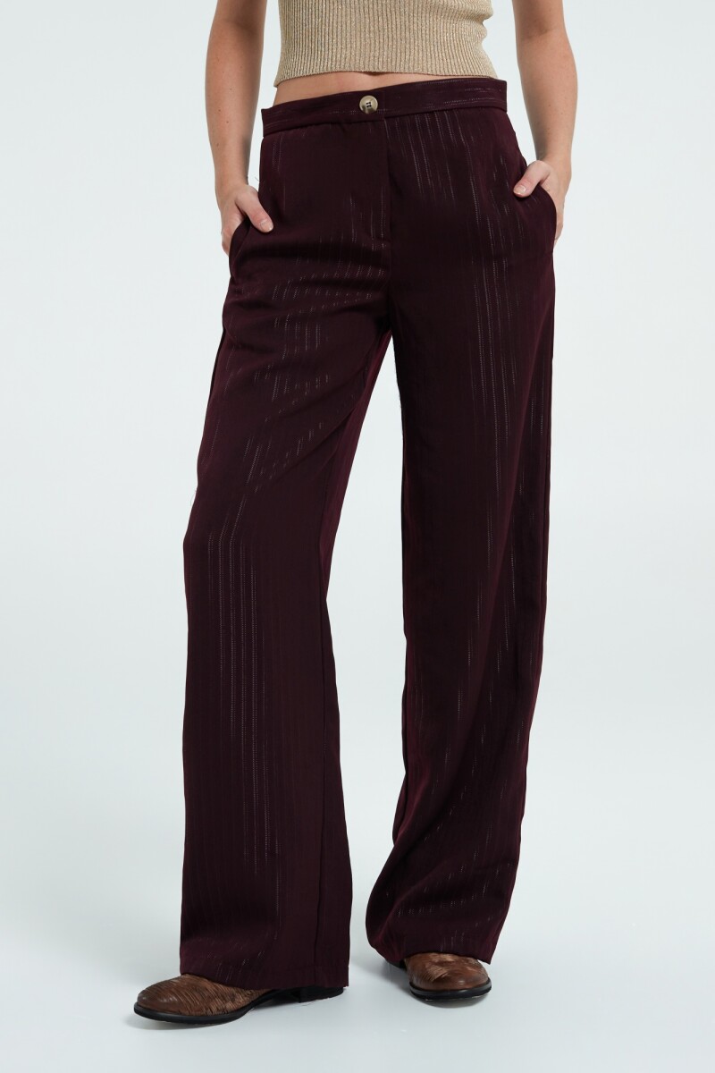 PANTALON Bordo