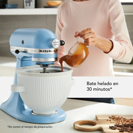 Bowl para Helado 1,4 Litros Blanco KitchenAid Bowl para Helado 1,4 Litros Blanco KitchenAid