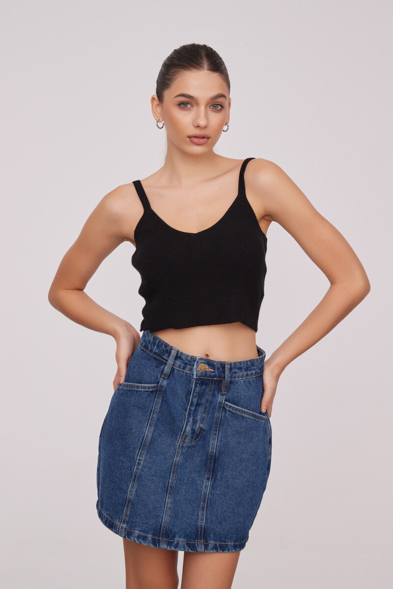 Tops Bernadette - Negro 